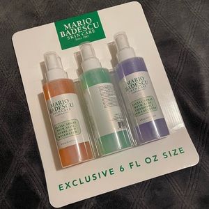 Mario Badescu face mists 6 fl Oz bottles pack a 3